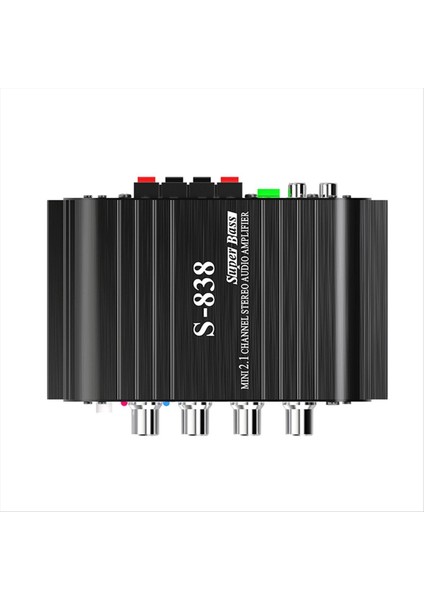 Auto Partner S-838 2 1ch Audio Güç Amplifikatörü Rms 30WX2+40WX1 Sınıf D Subwoofer Çıkışı ile Dijital Ses Amp (Yurt Dışından) fırsatları