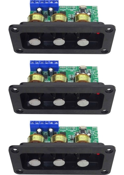 3x Bluetooth Amplifikatör Güç Ses Kart 20WX2 Stereo Amp Ses Amplifikatörleri Aux U Disk Kod Çözücü Tiz Bas Ayar (Yurt Dışından)