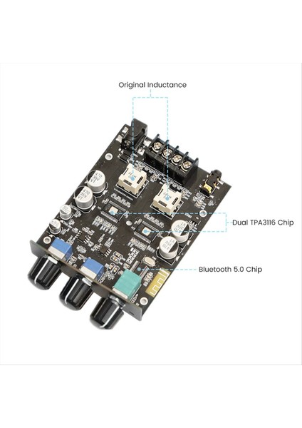 Hıfı TPA3116 Bluetooth Amplifikatör Ses Kart 100WX2 Sınıf D Dijital Ses Amplifikatörü 2 0 Stereo Amp Güç Amplıfıcador (Yurt Dışından) fırsatları