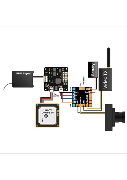 Sp Racing CC3D NAZE32 F3 F4 Uçuş Denetleyicisi Için Fpv Mini Micro-Osd Mini Osd (Yurt Dışından) indirimleri