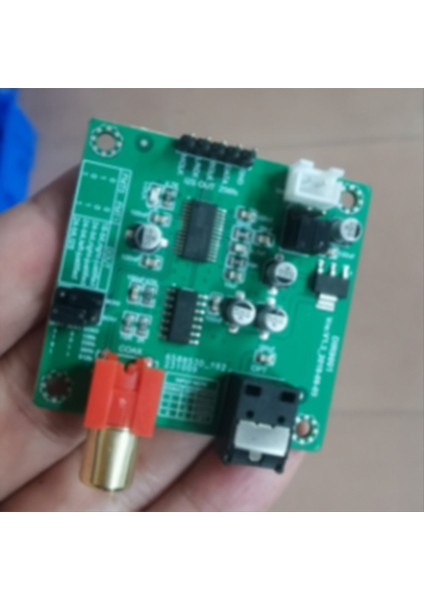 1pcs DIR9001 Modül Fiber Koaksiyel Koaksiyel Alıcı I2S Çıkışına Spdıf Dac Module Için Adıcated 24BIT 96KHZ Yeni (Yurt Dışından) fırsatları