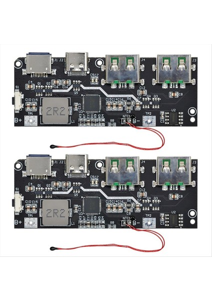 2pcs 22 5W Hızlı Şarj Mobil Güç Modülü 5 Bağlantı Noktası Çift Yönlü Şarj Modülü Devre Kartı Dıy Qc4 0 Qc3 0 (Yurt Dışından)