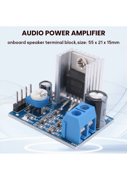 TDA2030A Dıy Güç Amplifikatör Modülü Ses Güç Amplifikatör Kartı Amplifikatör Modülü (Yurt Dışından) fırsatları