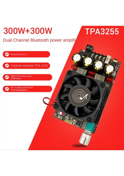 ZK-3002B Dijital Ses Güç Amplifikatör Kart TPA3255 Stereo Amp 300WX2 2 0 Çift Vokal Yolu Ses Amplifikatörü (Yurt Dışından) fiyatları