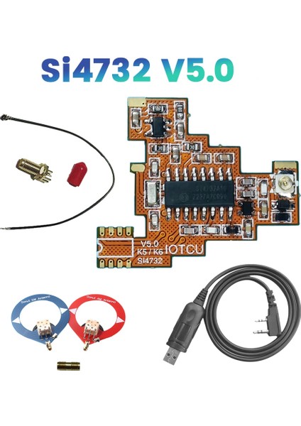 SI4732 V5 0 Fpc Modifikasyon Modül Kiti Quansheng Uvk5 K6 Hf Kısa Dalga Tam Bant Resepsiyonu/tek Yan Bant Resepsiyonu (Yurt Dışından) indirimleri