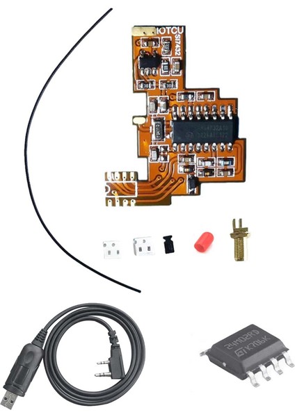 SI4732 Fpc Modifikasyon Modülü+2m Chip+Quansheng K5K6 Hf Kısa Dalga Resepsiyonu/çift Anten Çözümü Için Programlama Kablosu (Yurt Dışından)