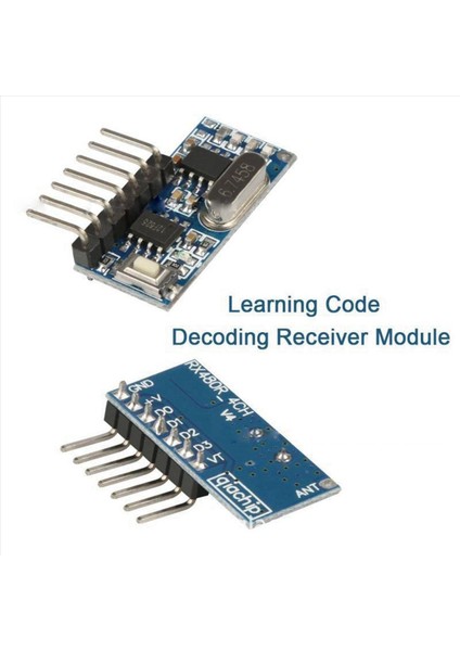 2x 433MHZ Superheterodin Kablosuz Kod Çözme Alıcı Modül 4 333 Mhz Uzaktan Kumanda Için Kod Çözme Alıcısı (Yurt Dışından) fiyatları