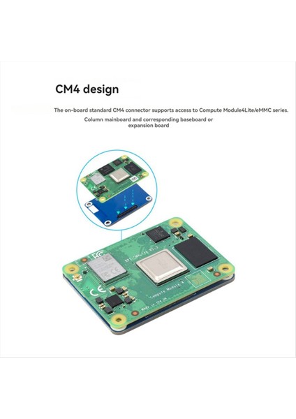 Raspberry Pi Cm4 Koruma Kurulu Bilgisayar Modülü 4 Arayüz Koruma Kurulu Luckfox CORE3566&#39 Yı (Yurt Dışından)