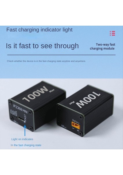 Çift Yönlü Hızlı Şarj Modülü Yükseltme 100W Yüksek Güçlü Tam Prostokol Hızlı Şarj Modülü Şarj Bankası Ana Kurulu (Yurt Dışından) fırsatları