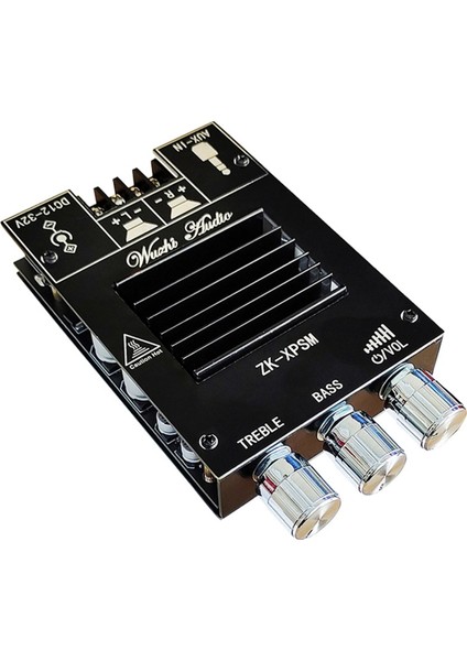 Zk-Xpsm 150WX2 Bluetooth Tiz ve Bas Ayarlama Subwoofer Amplifikatör Kartı Yüksek Güçlü Ses Stereo Amp TDA7498E (Yurt Dışından)