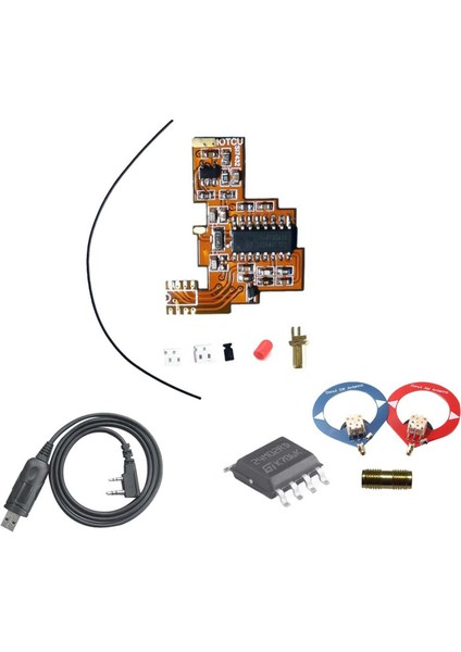 SI4732 Fpc Modifikasyon Modülü+Anten+2m Quansheng K5K6 Hf Kısa Dalga Resepsiyonu/çift Anten Çözümü Için Genişleme Çipi (Yurt Dışından)