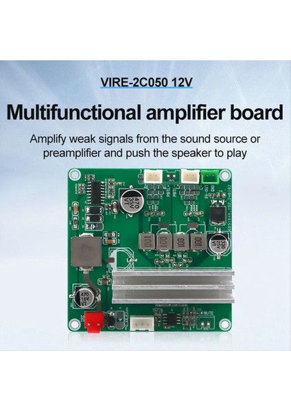 TPA3116D2 Ses Amplifikatör Kart 2 0 Kanal 2X50W Stereo Hıfı Power Subwoofer Ses Amplifikatör Modülü DC12V (Yurt Dışından) fiyatları