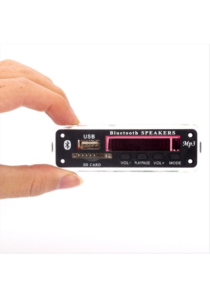 12V Bluetooth 5 0 Audio Decoder Tahtası Mp3 Audio Modülü USB Aux Sd Fm Radyo Kod Çözücü Modülü Araba Için (Yurt Dışından) modelleri