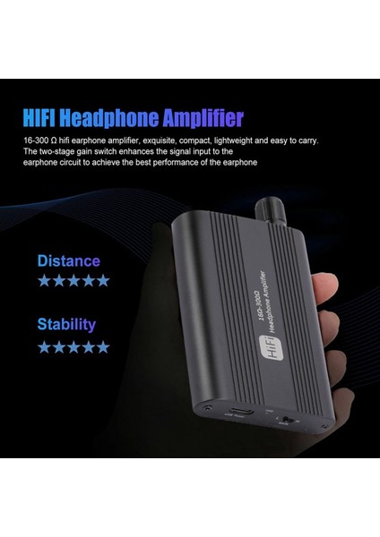 Sınıf A Kulaklık Amplifikatörü Hıfı 3 5mm Ses Amplifikatörü Kulaklık Amp 160-300 Ohm Ses Amperi Hoparlör Mp3 Çalar Için Telefon (Yurt Dışından) modelleri