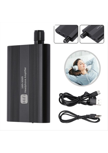 Sınıf A Kulaklık Amplifikatörü Hıfı 3 5mm Ses Amplifikatörü Kulaklık Amp 160-300 Ohm Ses Amperi Hoparlör Mp3 Çalar Için Telefon (Yurt Dışından) indirimleri
