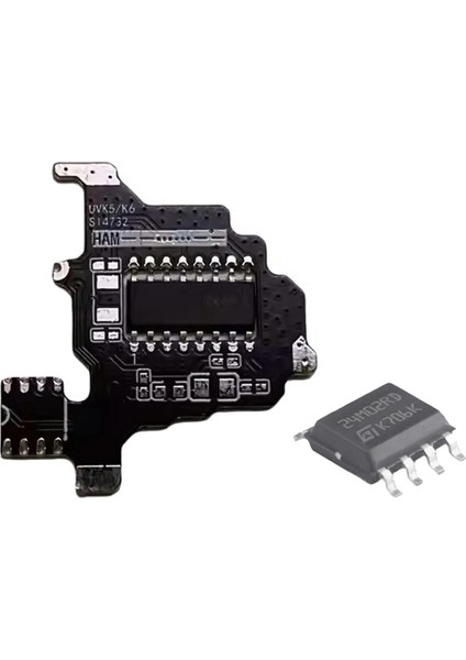 Quansheng K5/k6 SI4732 Modül Modifikasyonu+2m Genişletme Çipi Kısa Dalga Radyo Modülü Interkom Değişiklik Modülü (Yurt Dışından)