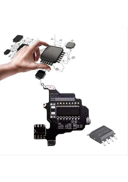 Quansheng K5/k6 SI4732 Modül Modifikasyonu+2m Genişletme Çipi Kısa Dalga Radyo Modülü Interkom Değişiklik Modülü (Yurt Dışından) indirimleri