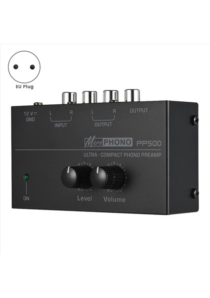 2x PP500 Ultra Kompaks Fono Preamp Pre Amp Preampikatörü Seviye Hacim Kontrolü Ab Fişi (Yurt Dışından) fırsatları