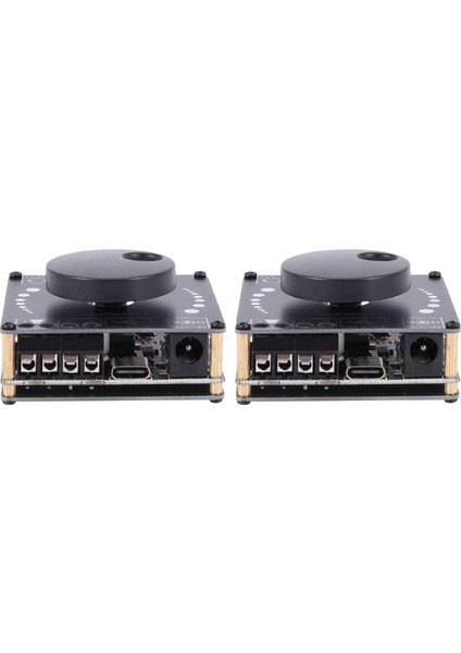 2x XY-AP50L Mini Bluetooth 5 0 50W+50W Kablosuz Ses Power Dijital Amplifikatör Kart Stereo Amp 3 5mm Aux USB Uygulaması (Yurt Dışından)