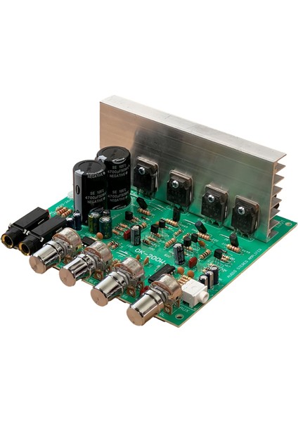 Yeni OK200W 2cannel 4-8ohm Amplifikatörler Modül Kartını Çift Grup AC18-26V 2 Kanal Güç Amplifikatörleri Kurulu Bir (Yurt Dışından)