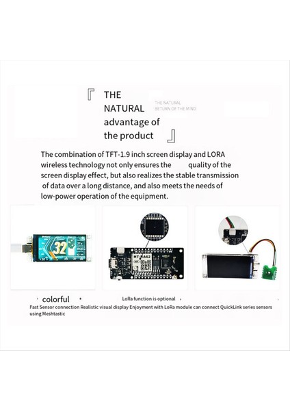 Yeni 1 9inch Tft Renkli Ekran ESP32-R8 Modülü SX1262 Chıp Lorawan Protocol Bluetooth Wifi 868MHZ (Yurt Dışından) indirimleri