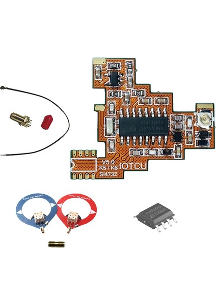 SI4732 V5 0 Fpc Modifikasyon Modülü ve Quansheng Uv K5 K6 Hf Kısa Dalga Tam Bant/tek Yan Bant Resepsiyonu (Yurt Dışından)