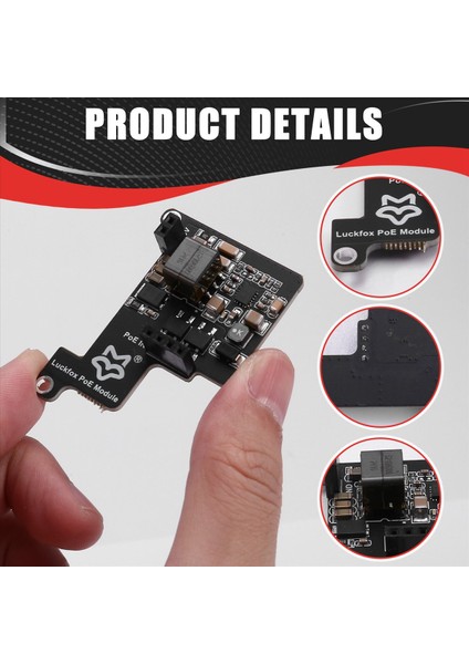 Luckfox Poe Modülü Luckfox-Pico-Ultra-Poe-Modül Luckfox Pico Ultra RV1106 Ethernet Üzerinden Güç (Yurt Dışından) indirimleri