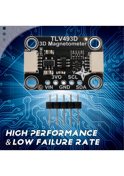 TLV493D Üçlü Eksenli Manyetometre Modülü Stemma Qt Qwııc ile Uyumlu (Yurt Dışından) indirimleri
