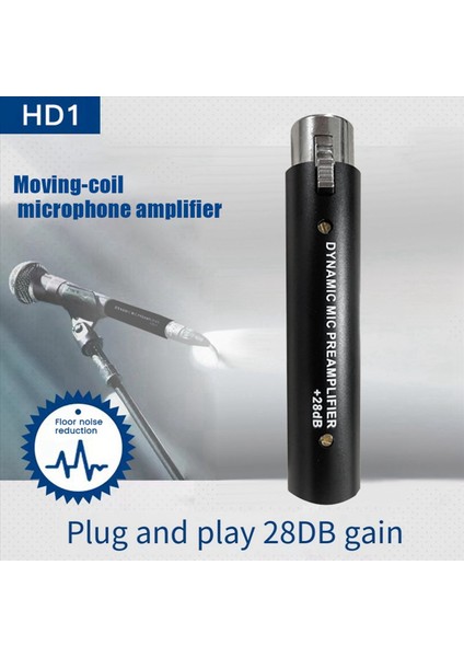 Dm1 Dinamik 28DB Için 3x Mikrofon Preampikatörü Dinamik ve Pasif Şerit Mikrofonlar Için (Yurt Dışından) indirimleri