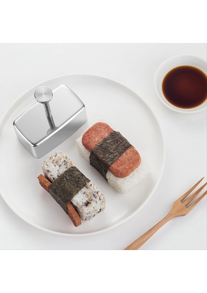 3 Paket Onigiri Kalıp Paslanmaz Çelik Musubi Kalıp Pirinç Kalıp Kiti Maker Pres Klasik Üçgen Pirinç Top Maker Sushi Kalıp (Yurt Dışından) fırsatları