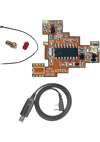 SI4732 V5 0 Fpc Modifikasyon Modülü ve USB Kablo Kiti Quansheng Uvk5 K6 Hf Kısa Dalga Tam Bant/tek Yan Bant Resepsiyonu (Yurt Dışından)