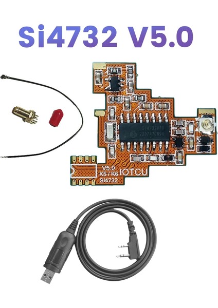 SI4732 V5 0 Fpc Modifikasyon Modülü ve USB Kablo Kiti Quansheng Uvk5 K6 Hf Kısa Dalga Tam Bant/tek Yan Bant Resepsiyonu (Yurt Dışından) modelleri