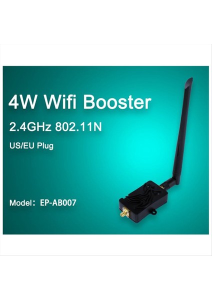 4W 4000MW 802 11B/G/N Wifi Kablosuz Amplifikatör Yönlendirici 2 4ghz Wlan Zıgbee Bt Anten Tdd (Ab Fişi) (Yurt Dışından) modelleri