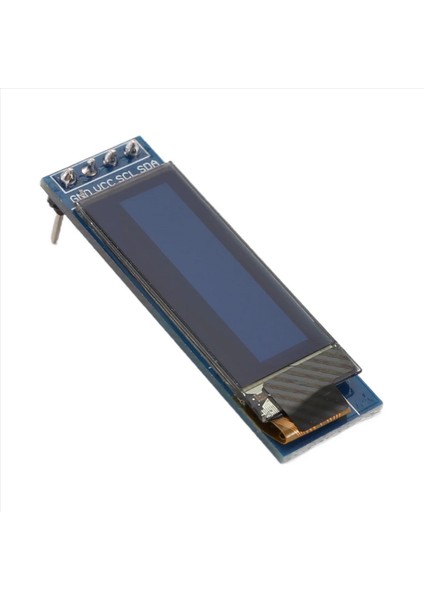 Ekran Modülü 0 91 Inç SSD1306 OLED Ekran Modülü OLED Ekran Sürücüsü Dc 3 3V Beyaz Yazı Tipi (Yurt Dışından)
