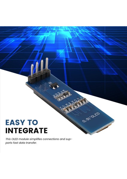 Ekran Modülü 0 91 Inç SSD1306 OLED Ekran Modülü OLED Ekran Sürücüsü Dc 3 3V Beyaz Yazı Tipi (Yurt Dışından) indirimleri