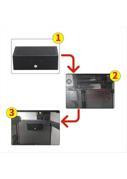 Bambu Lab Için 2 Adet P1P X1 3D Yazıcı Parçaları Için Aktif Karbon Hava Filtresi Geliştirilmiş Hava Kalitesi ve Performansı (Yurt Dışından) indirimleri