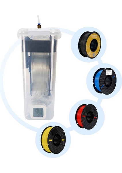 4l Sızdırmaz Tank Nem Geçirmez 3D Yazıcı Pla Sarf Malzeme Fırın Tepsisi Conta Halkası Depolama Kutusu (Yurt Dışından) fırsatları