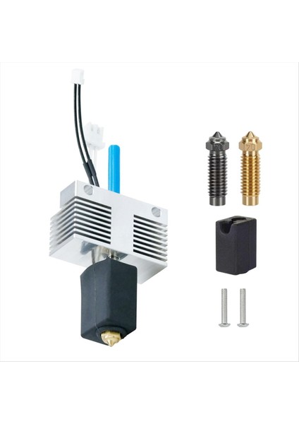 Elegoo Neptune 4 Plus/neptün Için Hotend 4 Maksimum Baskı Kafası Ekstrüder Sıcak Uç Kiti Isıtıcı Blok Isıtma Kartuş Termistör (Yurt Dışından)