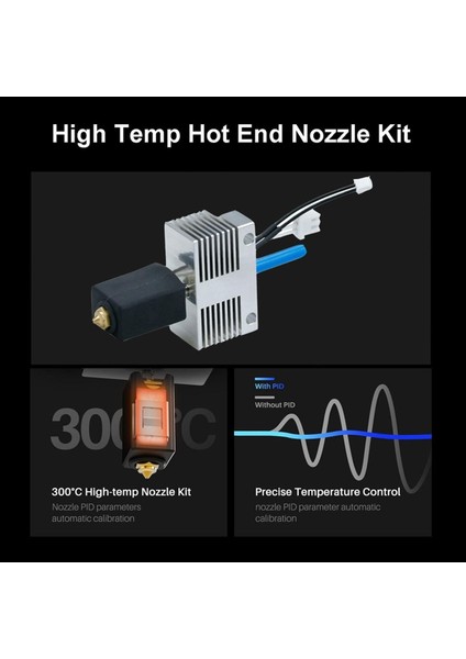Elegoo Neptune 4 Plus/neptün Için Hotend 4 Maksimum Baskı Kafası Ekstrüder Sıcak Uç Kiti Isıtıcı Blok Isıtma Kartuş Termistör (Yurt Dışından) fırsatları