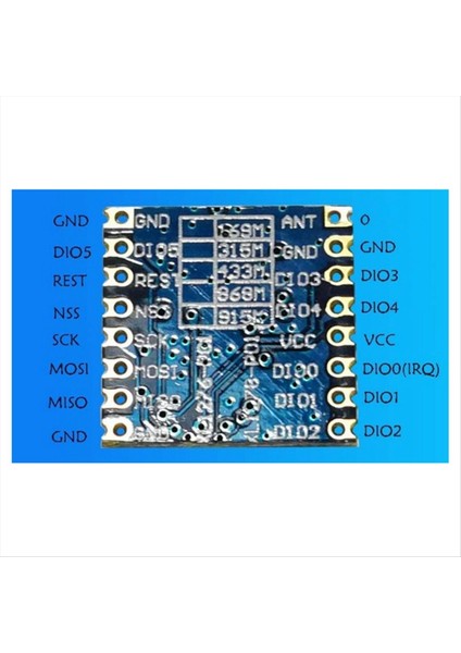 2x Lora Modülü SX1276 Kablosuz Alıcı Modülü Yayılmış Spektrum Uzun Aralık Kablosuz Iletişim (915MHZ) (Yurt Dışından) fiyatları