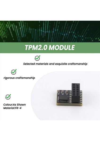 Tpm Güvenlik Modülü Asus Tpm Spı Için Tpm2 0 (Yurt Dışından) fırsatları