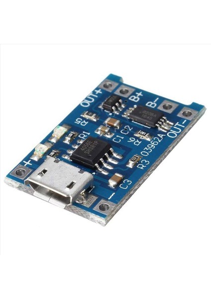 20PCS 5V 1A 18650 Lityum Pil Şarj Kurulu TP4056 Lityum Pil Şarj Kurulu Mikro-Usb Şarj Modülü Koruma (Yurt Dışından) modelleri