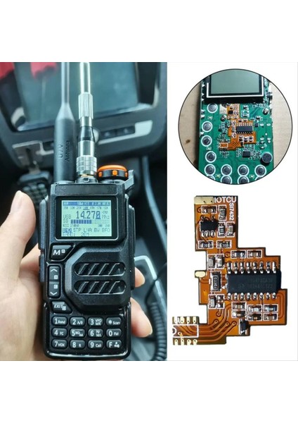 Quansheng Uv-K5/k6 Için SI4732 Chıp Crystal Osilatör Bileşen Modifikasyon Modülü V2 Fpc Versiyonu (Yurt Dışından) fırsatları