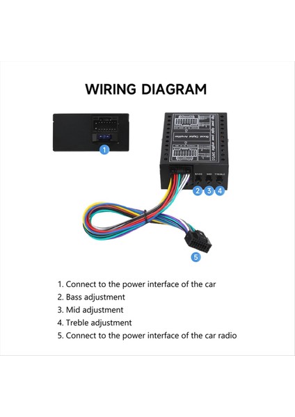Araba Dsp Amplifikatör Dc 12V Hi-Fi Booster Ses Stereo Dijital Ses Işlemcileri 4X60W Android Kayıpsız Yükseltme (Yurt Dışından) modelleri