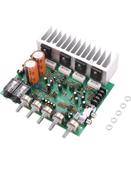 Ses Amplifikatör Kartı Hıfı Dijital Yankı Güç Amplifikatörü 250W x 2 2 0 Ses Preamp Ton Kontrolü ile Arka Amplifikasyon E3-004 (Yurt Dışından)