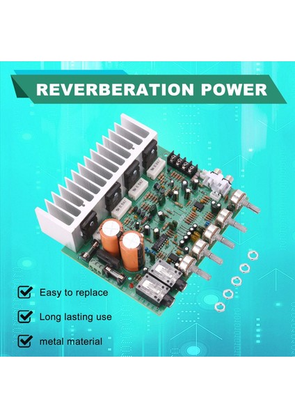 Ses Amplifikatör Kartı Hıfı Dijital Yankı Güç Amplifikatörü 250W x 2 2 0 Ses Preamp Ton Kontrolü ile Arka Amplifikasyon E3-004 (Yurt Dışından) fırsatları