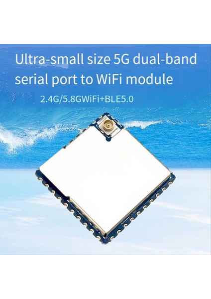 Bluetooth Modül Seri Wifi Modül RM58N 5g Çift Bantlı Düşük Güç Bluetooth 2 Arada 1 Kablosuz Şanzıman Modülü (Yurt Dışından) fiyatları