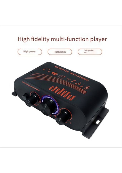 AK170 Kompakt Boyut Ses Güç Amplifikatörü Taşınabilir Ses Amplifikatörü Araba ve Ev Hoparlör Amp (Yurt Dışından) indirimleri