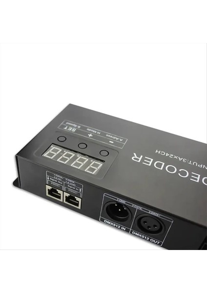 Dijital 24CH Rgb Rgbw DMX512 Kötü Rgbw 512 Kod Çözücü Dmx 512 LED Şerit (B) (Yurt Dışından) fırsatları