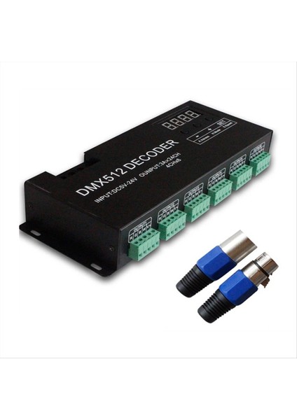 Dijital 24CH Rgb Rgbw DMX512 Kötü Rgbw 512 Kod Çözücü Dmx 512 LED Şerit (B) (Yurt Dışından) indirimleri